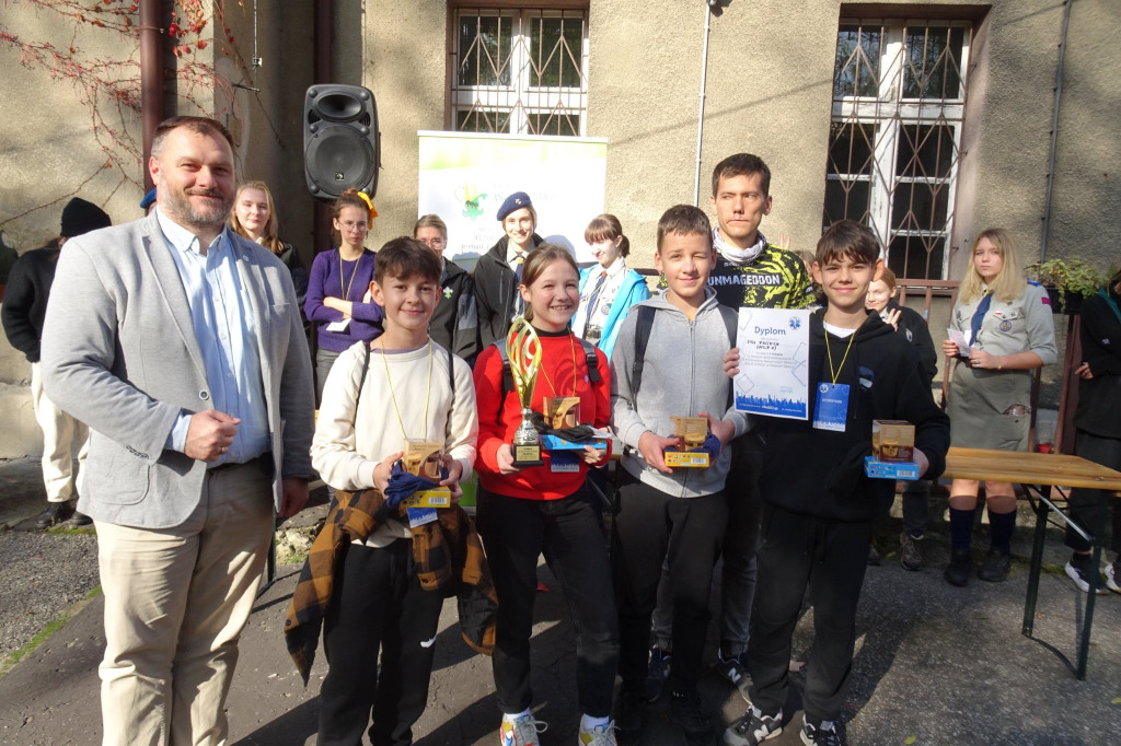 Miejski wielobój ratowniczy dla uczniów