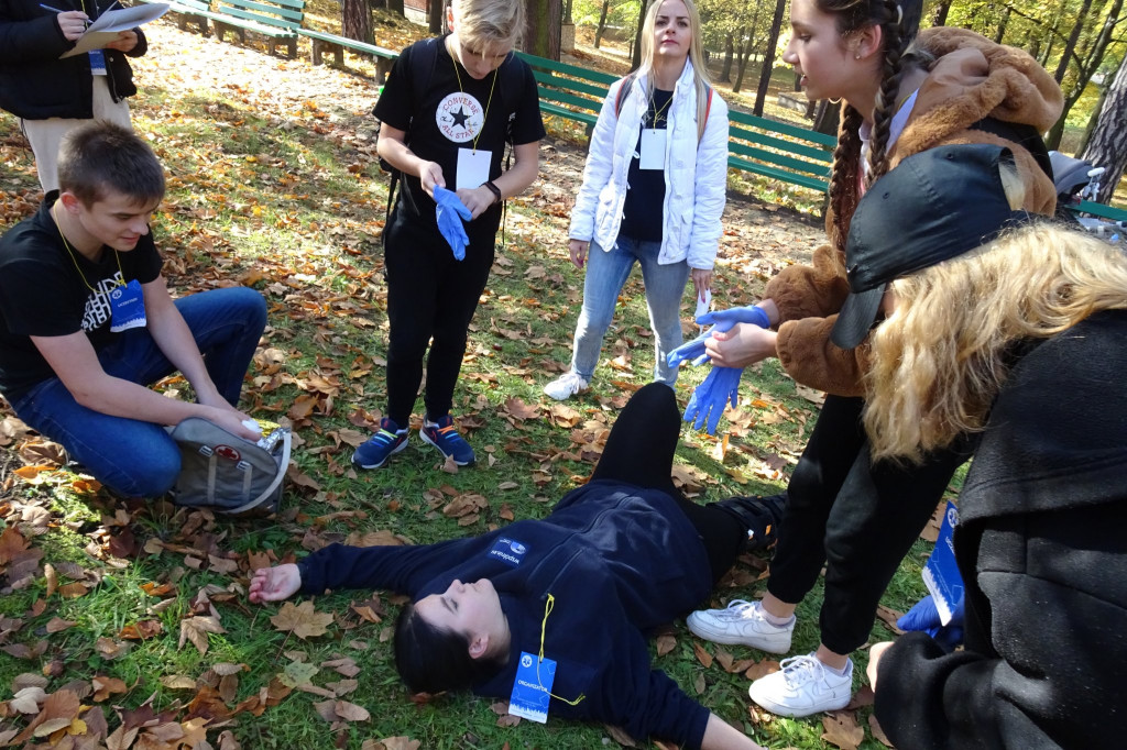 Miejski wielobój ratowniczy dla uczniów