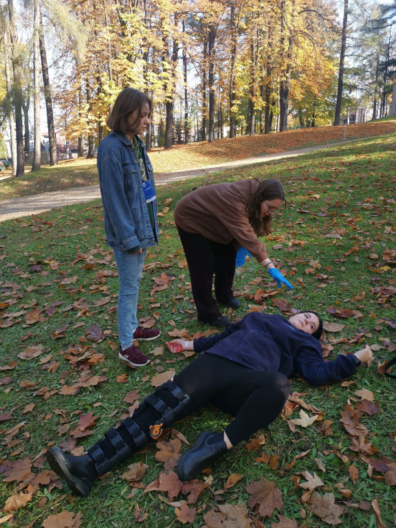 Miejski wielobój ratowniczy dla uczniów