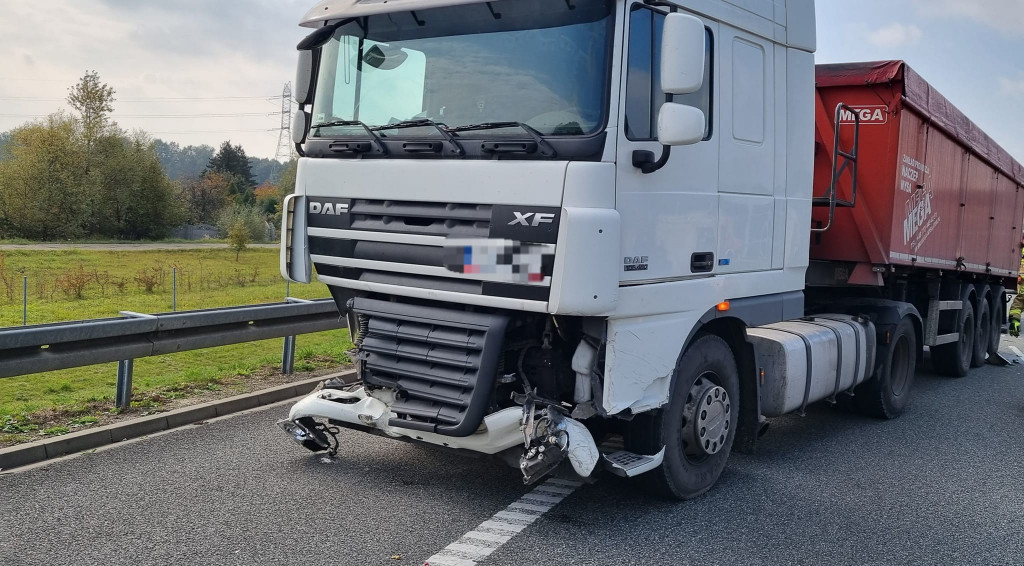 Wypadek na autostradzie A1