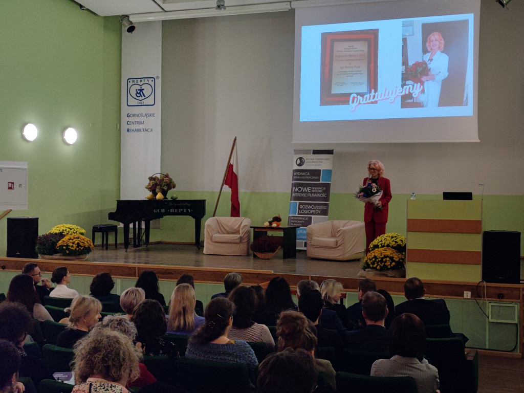 Konferencja logopedyczna w GCR Repty