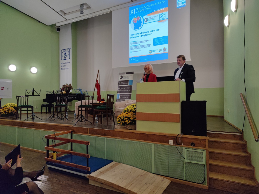 Konferencja logopedyczna w GCR Repty