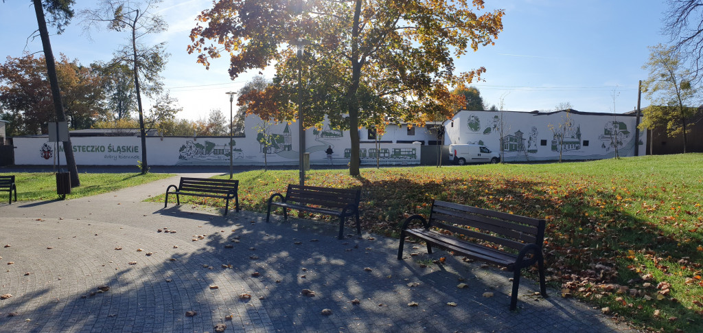 Miasteczko Śląskie. Pierwszy mural w mieście