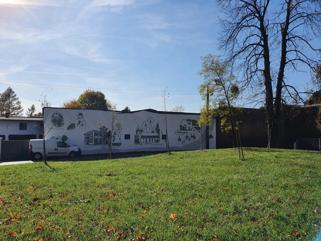 Miasteczko Śląskie. Pierwszy mural w mieście
