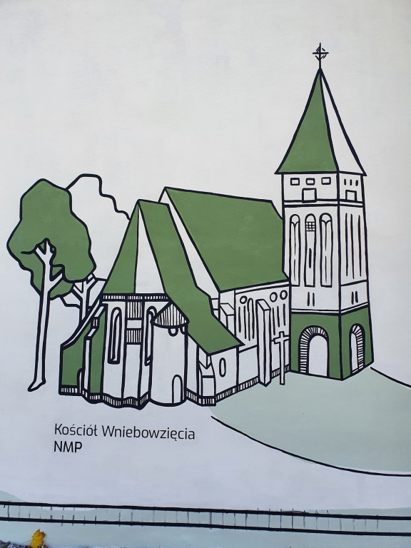 Miasteczko Śląskie. Pierwszy mural w mieście