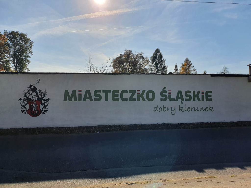 Miasteczko Śląskie. Pierwszy mural w mieście