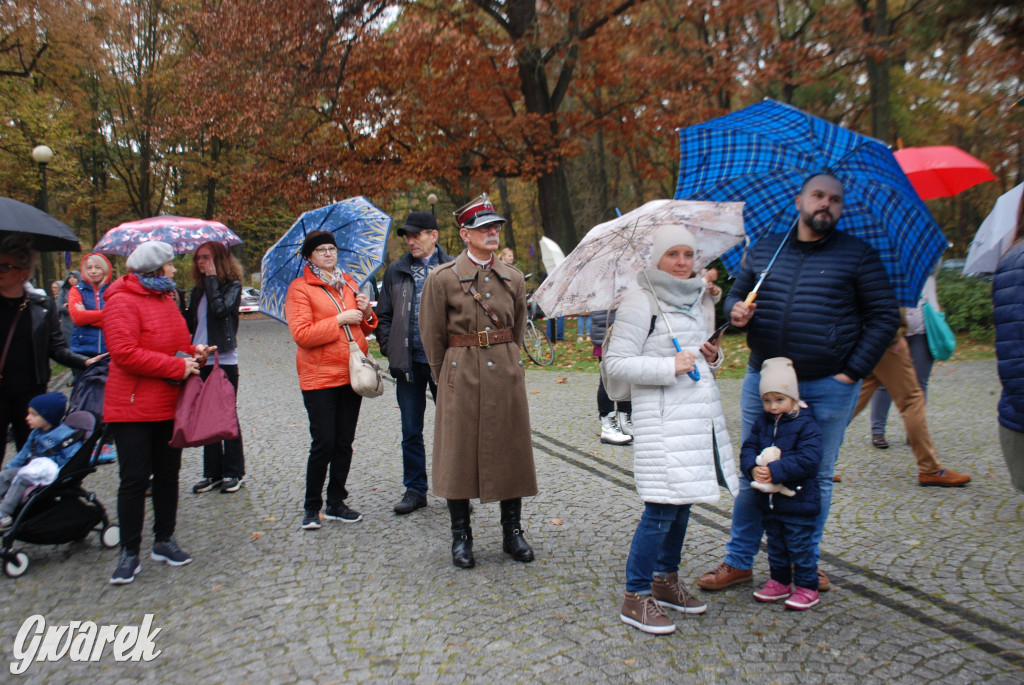 Świerklaniec. Kawaleryjski hubertus w parku