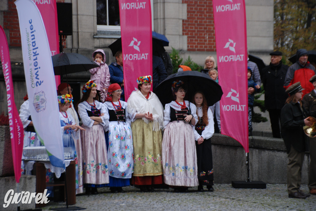 Świerklaniec. Kawaleryjski hubertus w parku