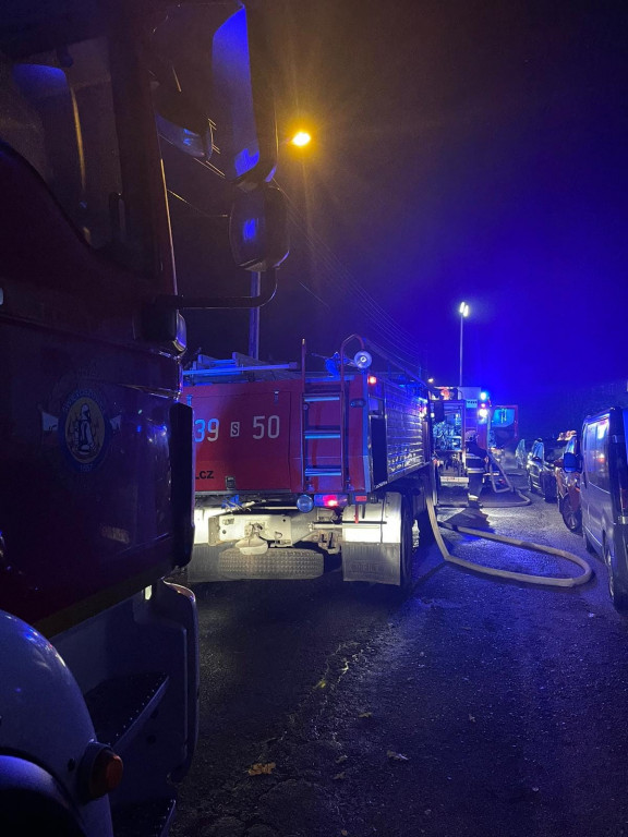 Łubie (gmina Zbrosławice). Pożar mieszkania