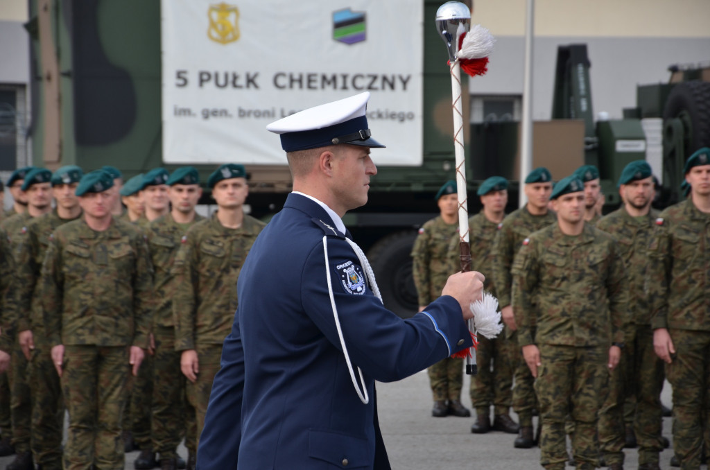 Tarnowskie Góry. Uroczysta przysięga wojskowa