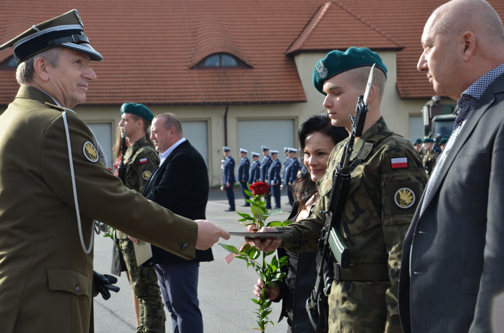 Tarnowskie Góry. Uroczysta przysięga wojskowa