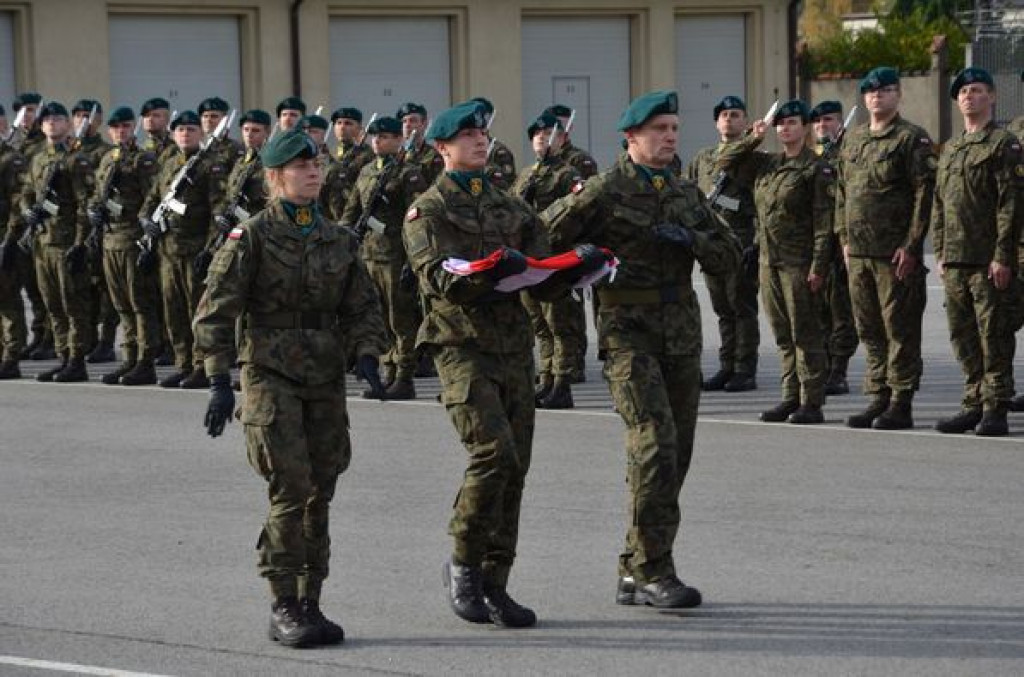 Tarnowskie Góry. Uroczysta przysięga wojskowa