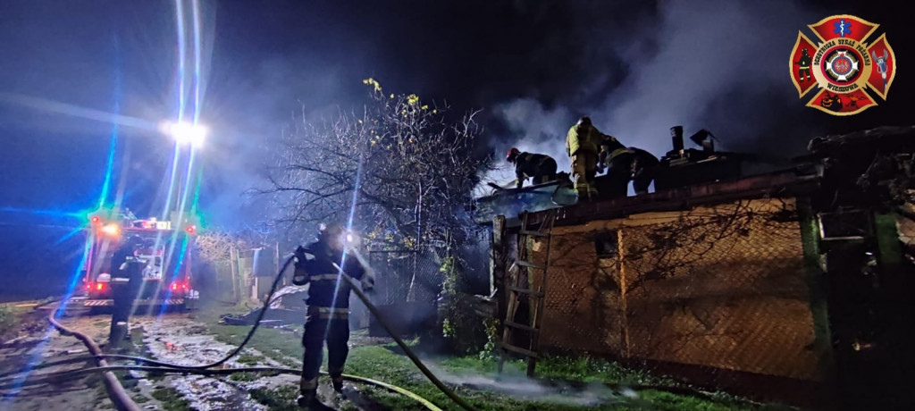 Pożar na ogródkach. 8 zastępów straży w akcji