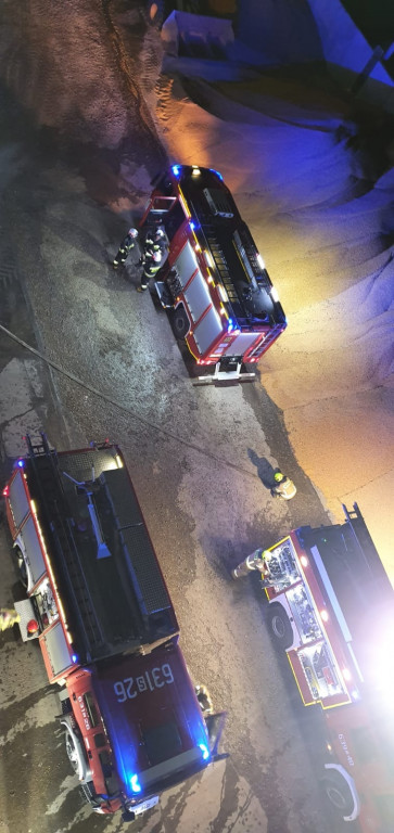 Paliła się suszarnia kukurydzy