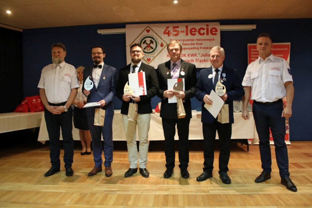 45-lecie klubu honorowych dawców krwi