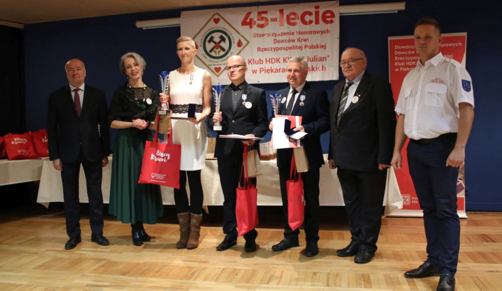 45-lecie klubu honorowych dawców krwi