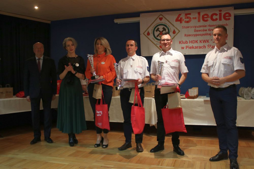 45-lecie klubu honorowych dawców krwi