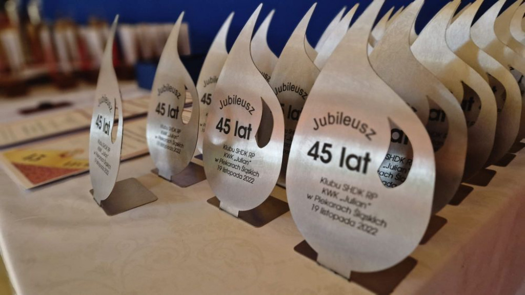 45-lecie klubu honorowych dawców krwi