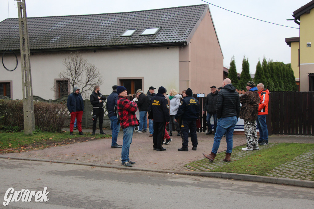 Bobrowniki Śląskie. Poszło o kawałek trawnika