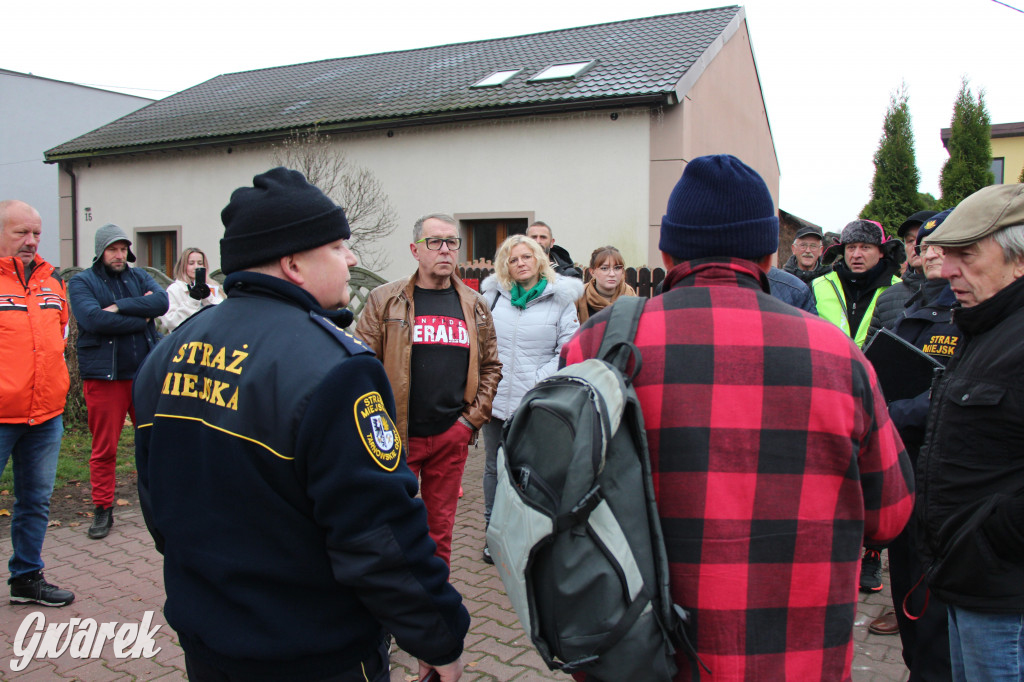 Bobrowniki Śląskie. Poszło o kawałek trawnika