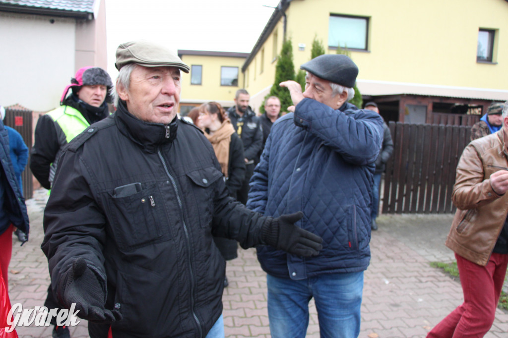 Bobrowniki Śląskie. Poszło o kawałek trawnika