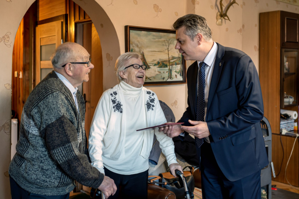 Świętowali diamentowe i kamienne gody