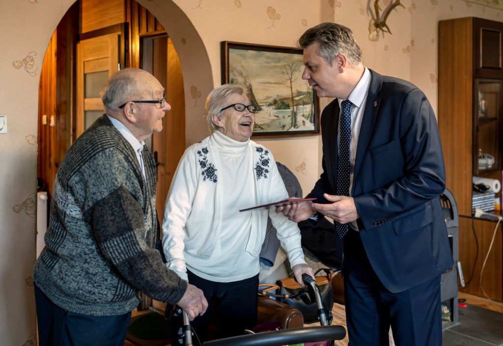 Świętowali diamentowe i kamienne gody