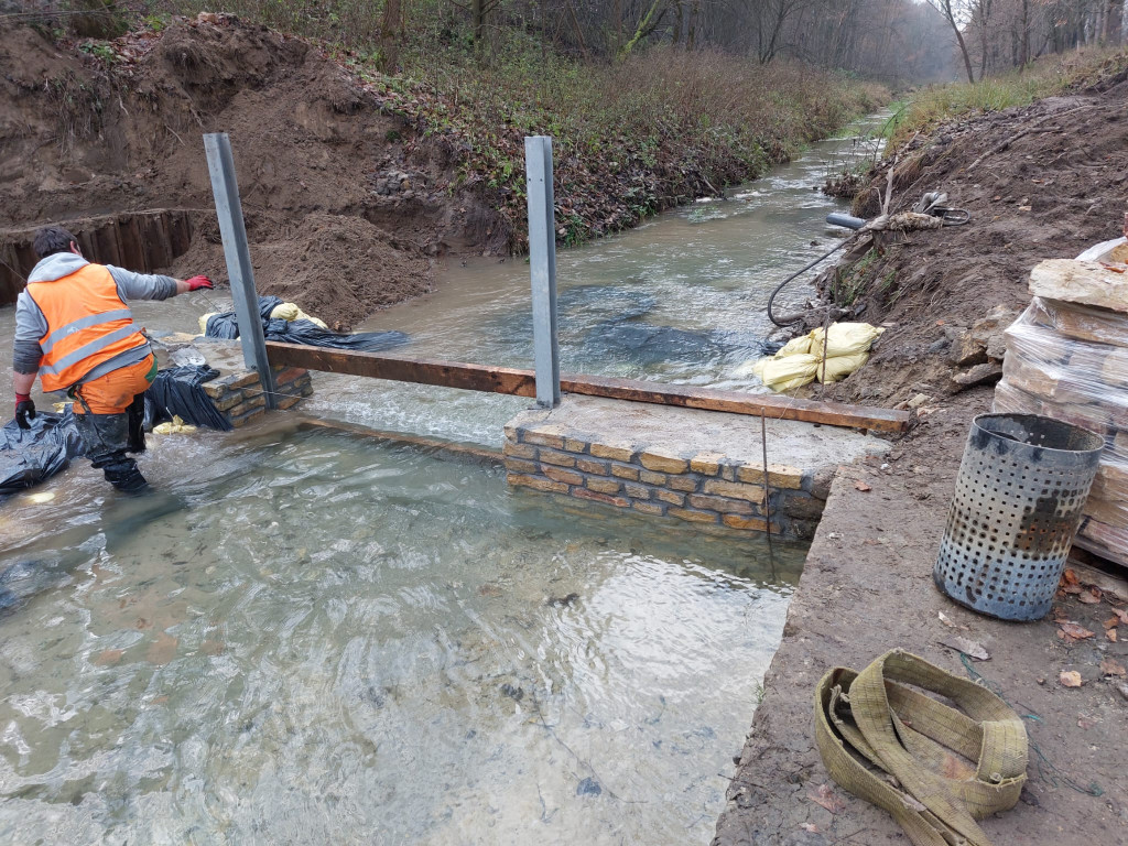 Prace przy Bramie Gwarków, parking niemal gotowy