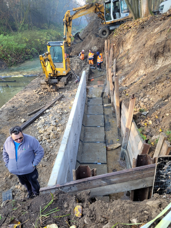 Prace przy Bramie Gwarków, parking niemal gotowy