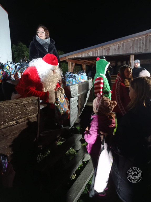 Zamiast reniferów były alpaki, mikołajki z druhami