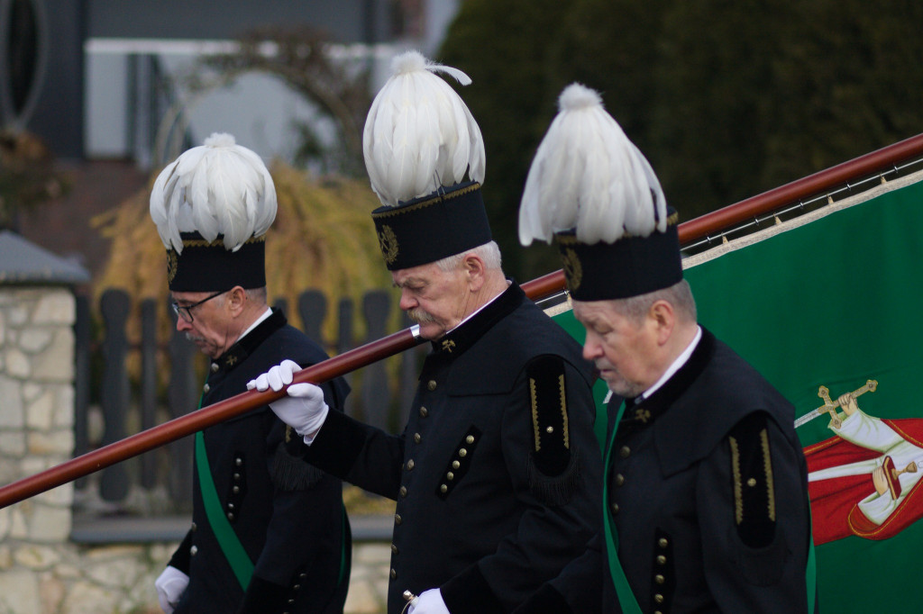 Barbórka w Orzechu. Msza, przemarsz, biesiada