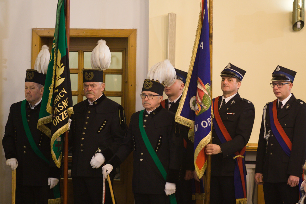 Barbórka w Orzechu. Msza, przemarsz, biesiada