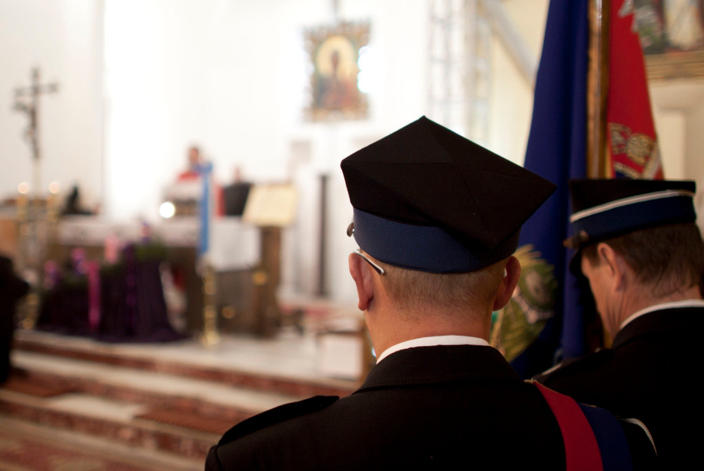 Barbórka w Orzechu. Msza, przemarsz, biesiada