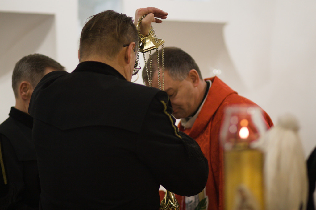 Barbórka w Orzechu. Msza, przemarsz, biesiada