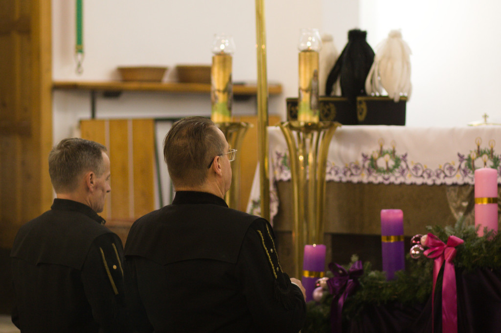 Barbórka w Orzechu. Msza, przemarsz, biesiada