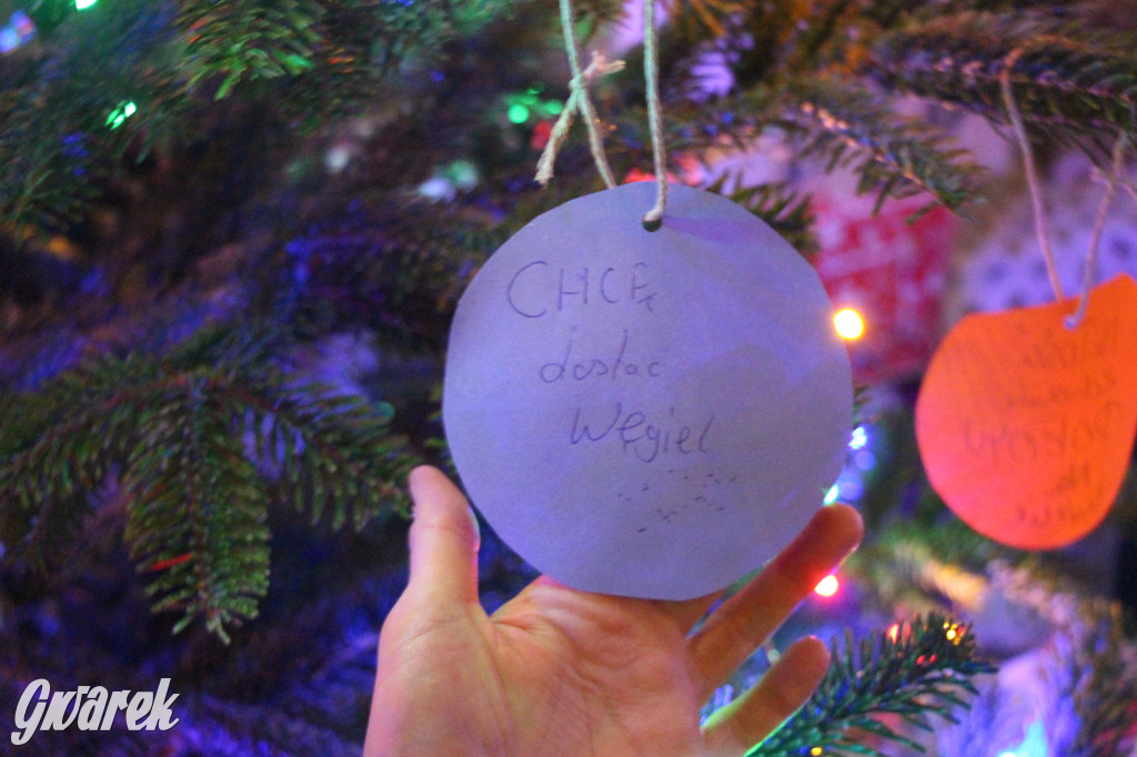 Ogród świąteczny przy burgerowni Wyrąbane