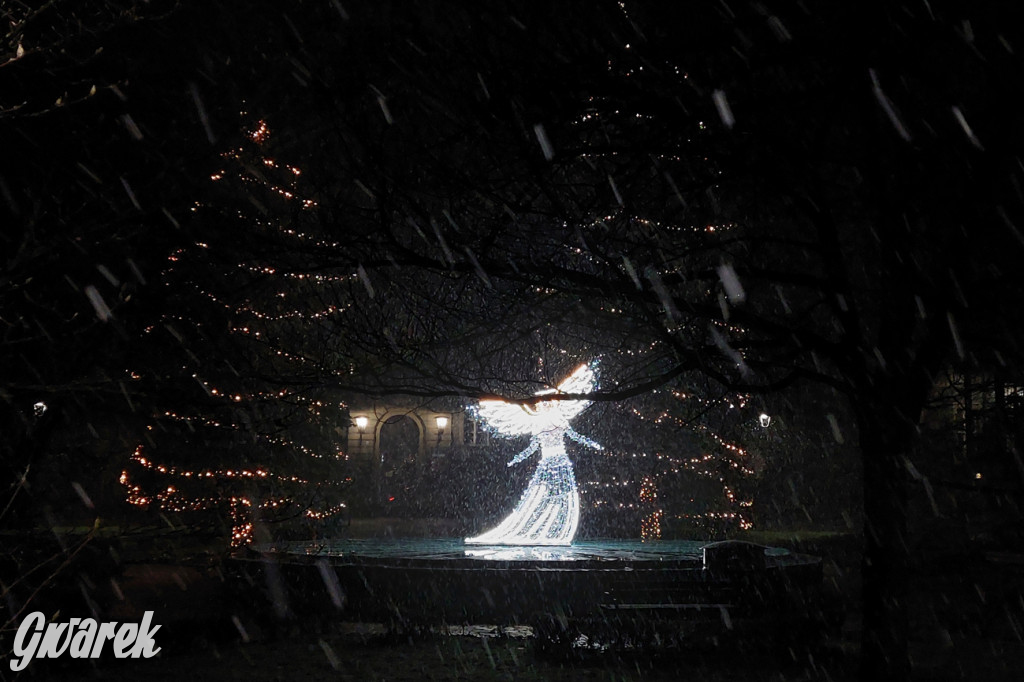 Świąteczny nastrój na rynku w Bytomiu