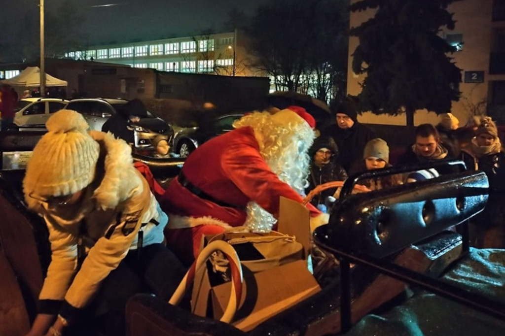 Strzybnica stroi choinkę