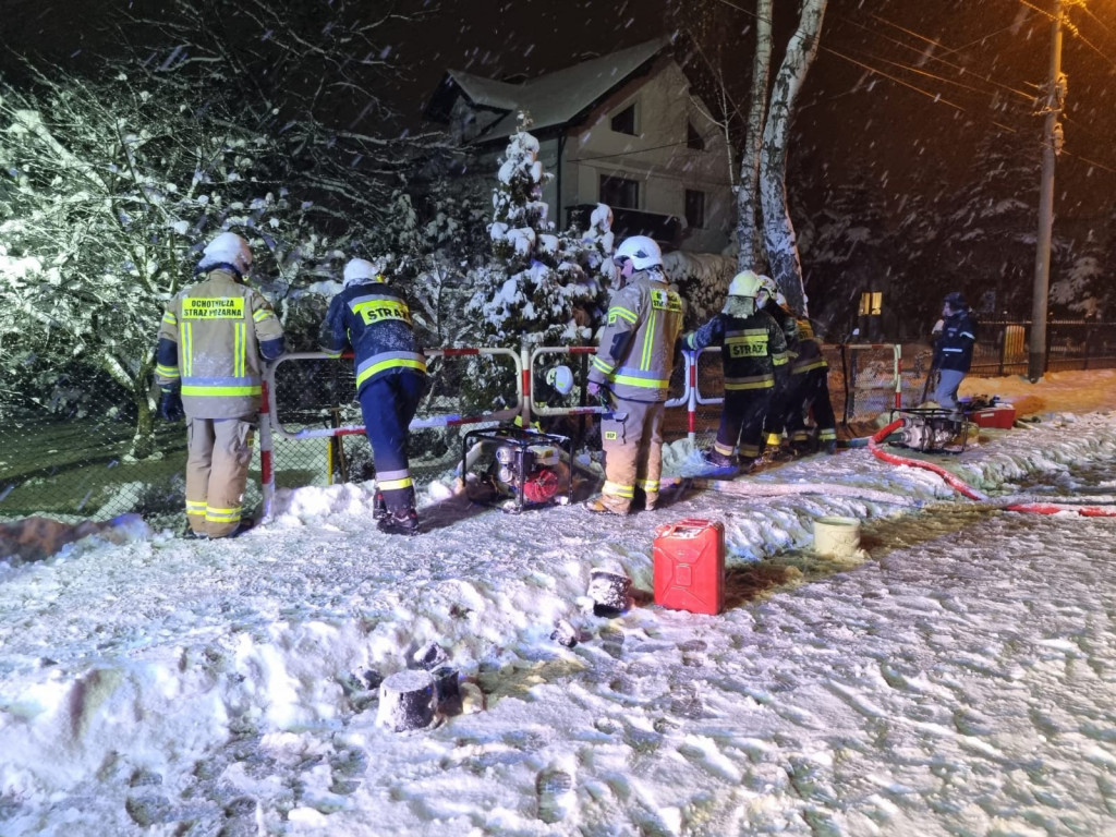 Zagrożonych zalaniem było 40 posesji