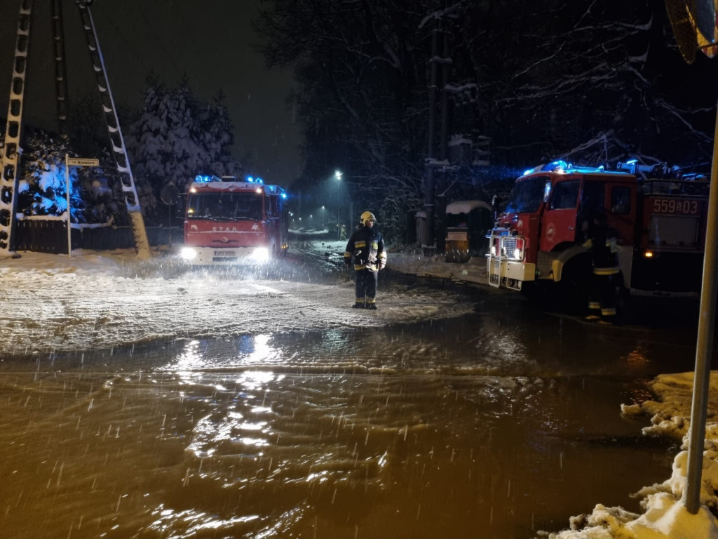 Zagrożonych zalaniem było 40 posesji