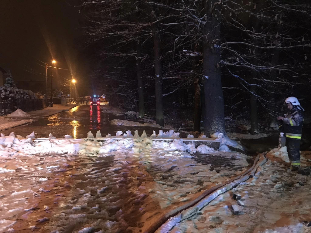 Zagrożonych zalaniem było 40 posesji