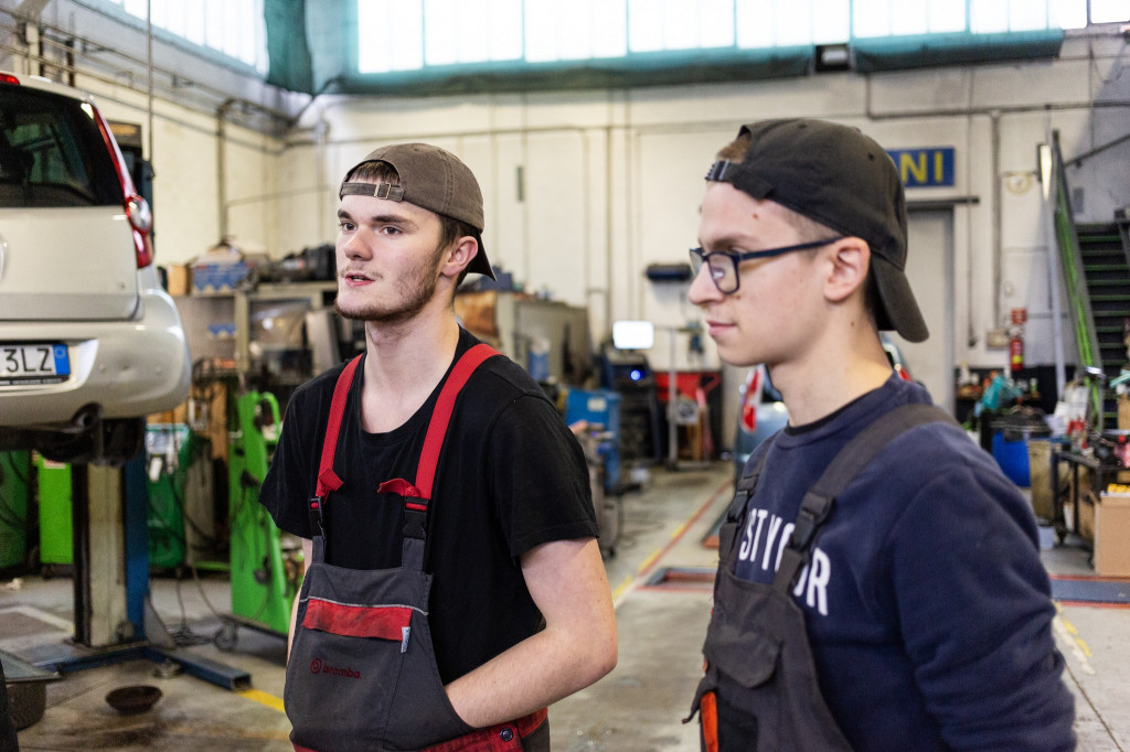 Uczniowie Sorbony na praktykach we Włoszech