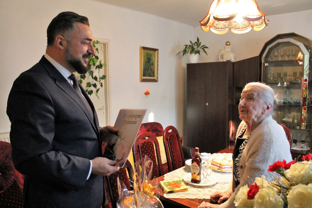 100. urodziny pani Stefanii