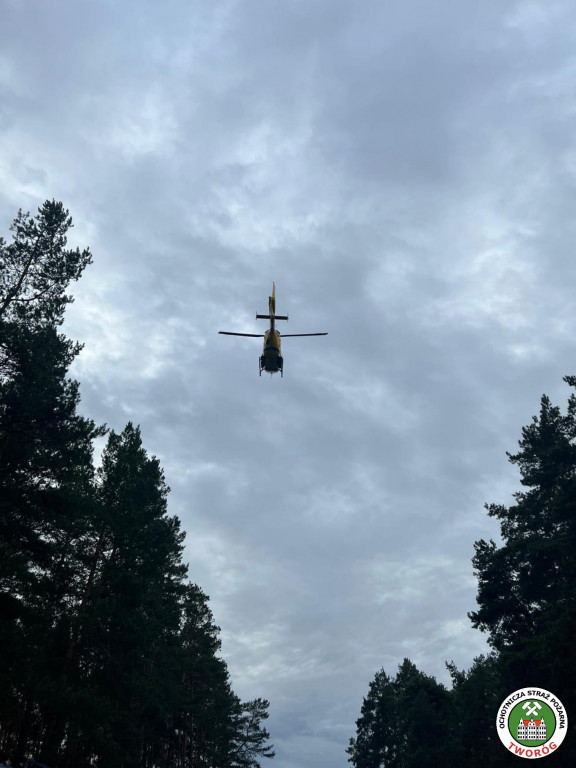 Wypadek na DK 11 w Tworogu