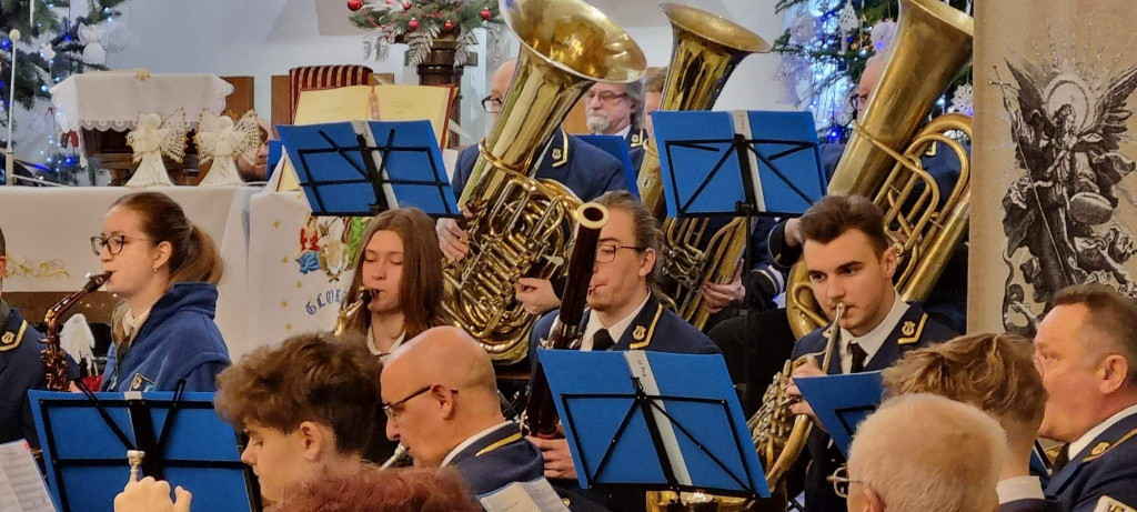 Tarnogórska orkiestra koncertowała w Orzechu