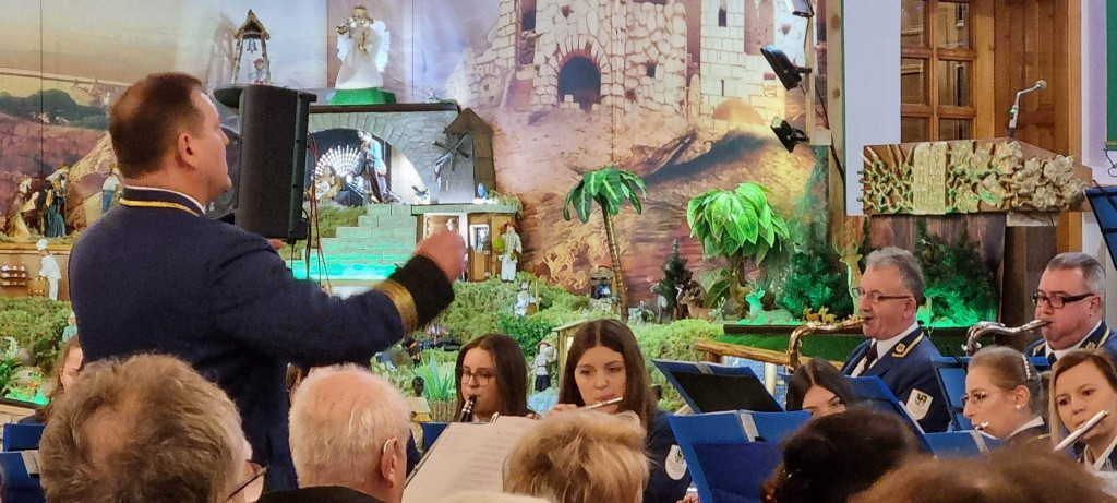 Tarnogórska orkiestra koncertowała w Orzechu