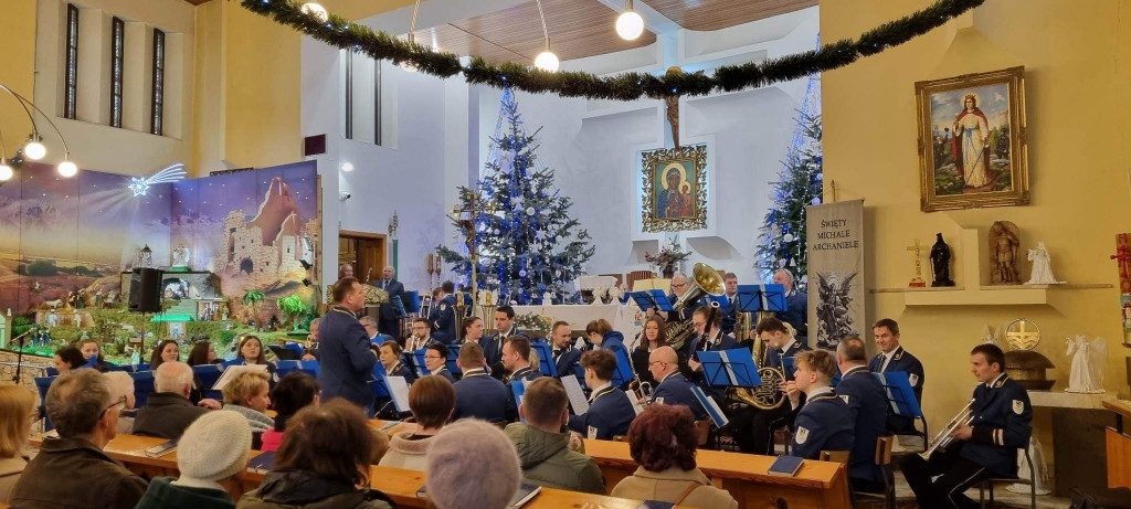 Tarnogórska orkiestra koncertowała w Orzechu