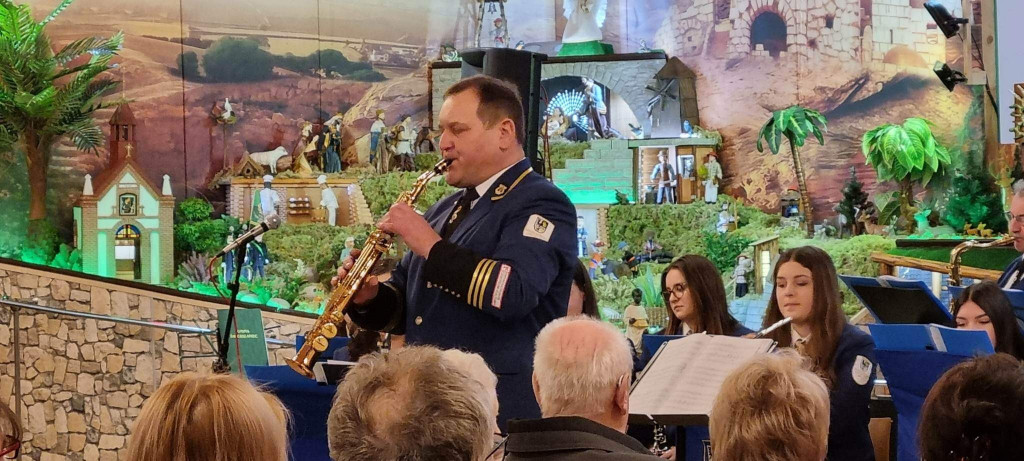 Tarnogórska orkiestra koncertowała w Orzechu