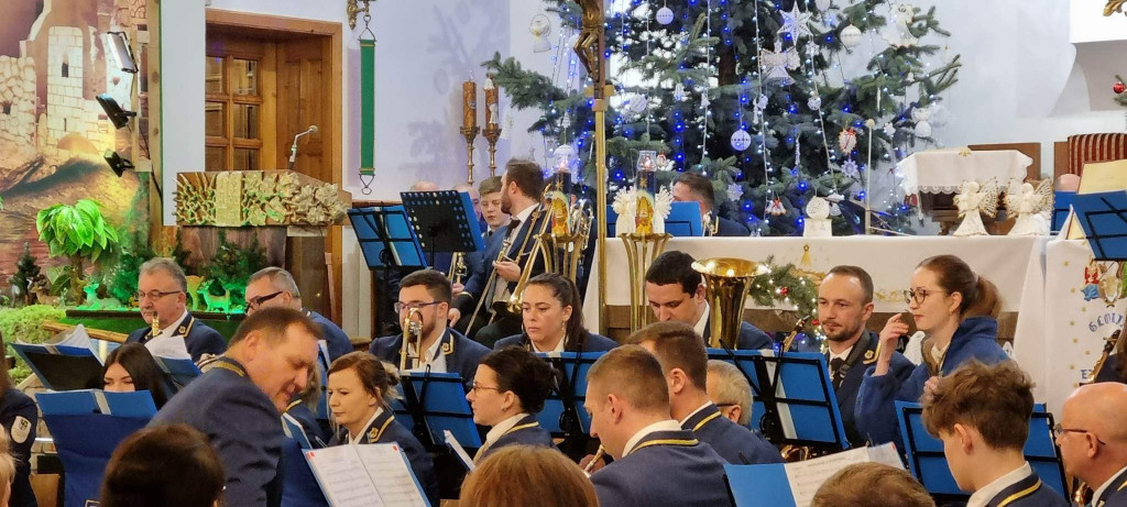 Tarnogórska orkiestra koncertowała w Orzechu