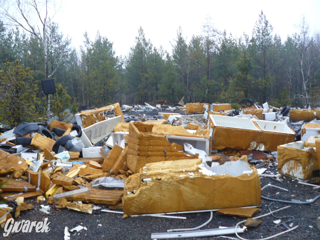 Tarnowskie Góry. Dzikie wysypisko odpadów
